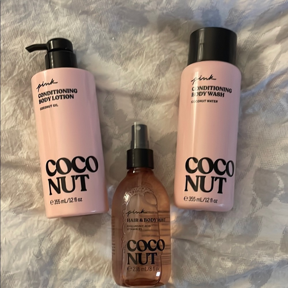 Pink Coconut Body Care Set